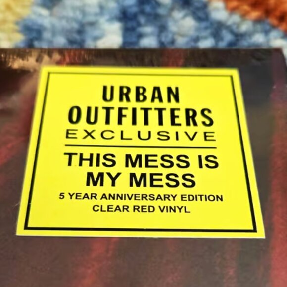 NEW/SEALED HORSE HEAD “THIS MESS IS MY MESS” LTD ED 1/500 RED CLEAR VINYL LP - Picture 3 of 5